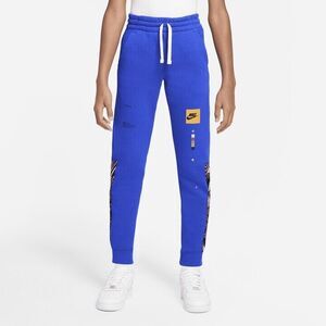 Nike Sportswear Club Jogger Sweatpants Boys Large Blue Joggers Pocket DQ3616-480